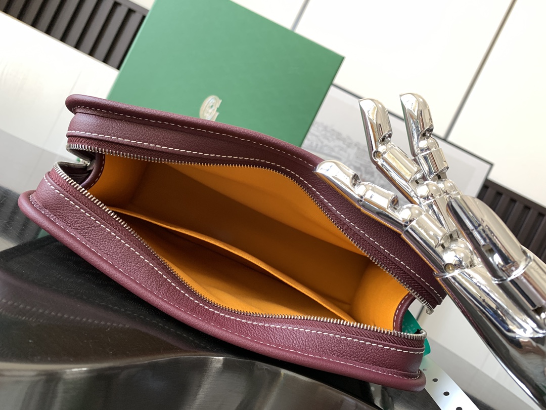 Túi Xách Goyard Jouvence Màu Đỏ Đô