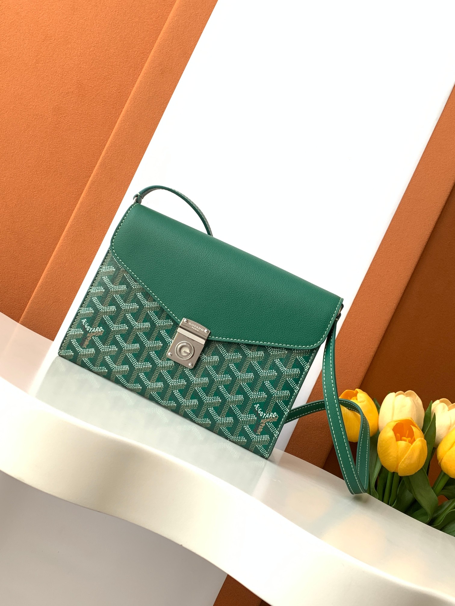 Goyard  Chypre Pouch-Wallet  8218 (rgreen)