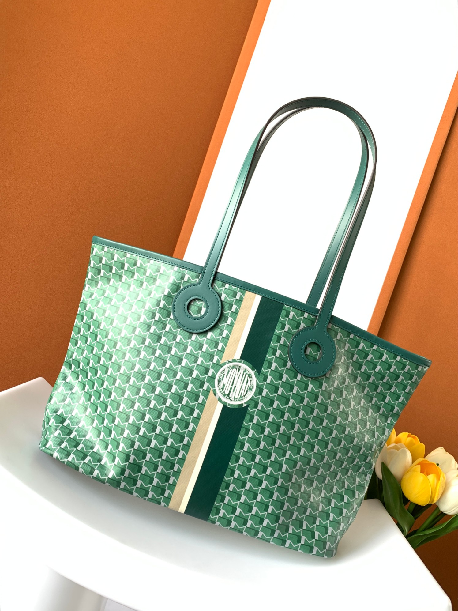 goyard  MOYNAT Canvas 1920 (green)