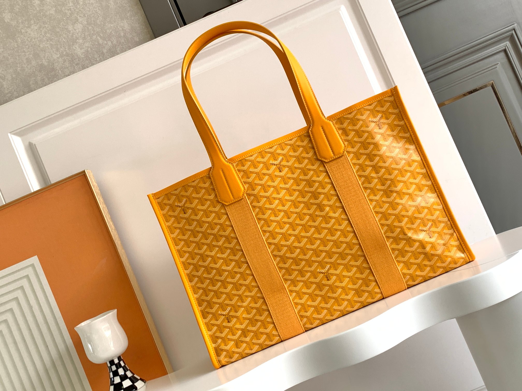 Goyard Villette 8088 (yellow)