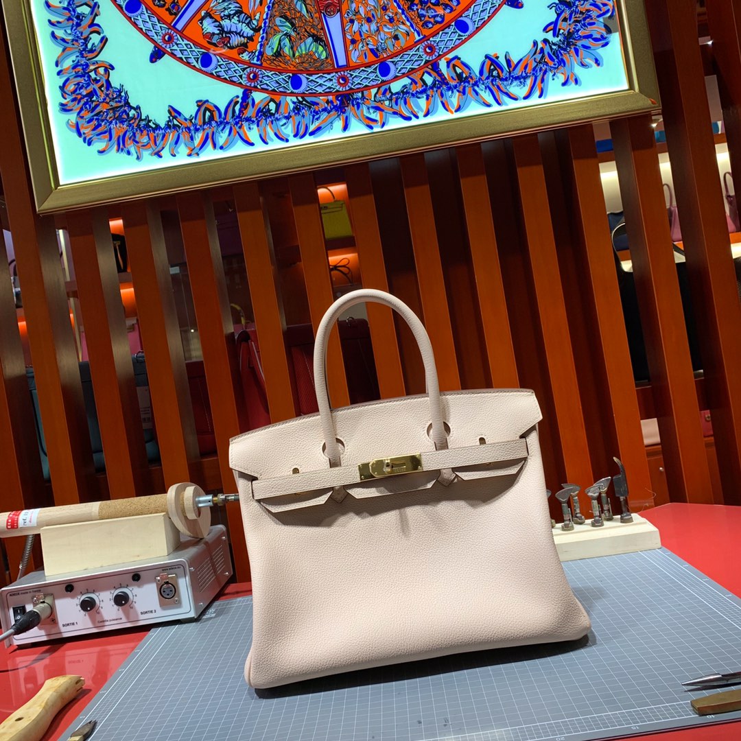 Túi xách hermes birkin  màu trắng