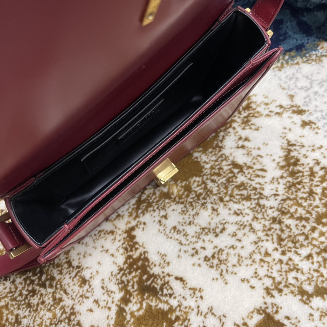 YSL Solferion Box 634305 (wine red)