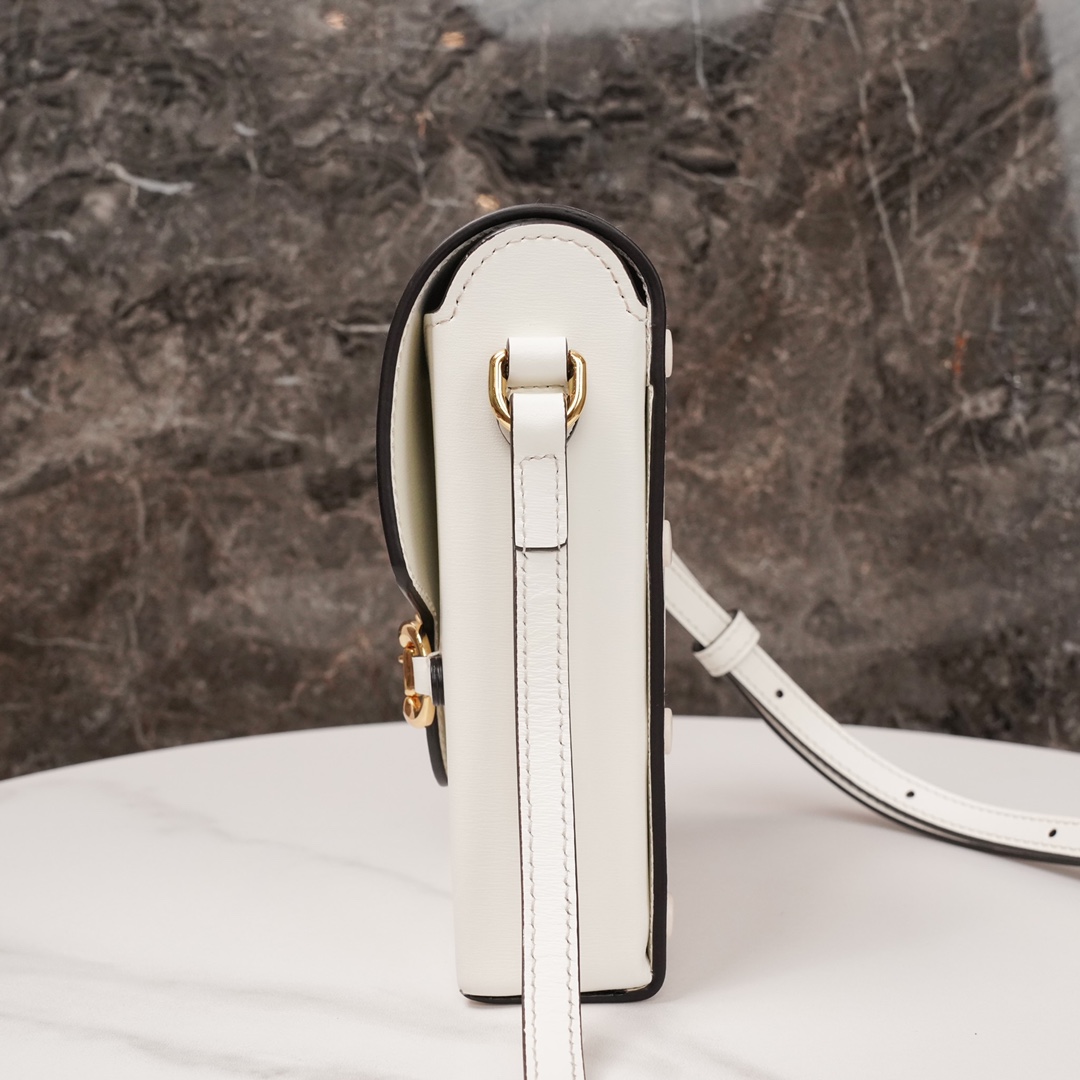 Túi Mini sac Gucci 1955 détail Mors  625615 Màu Trắng