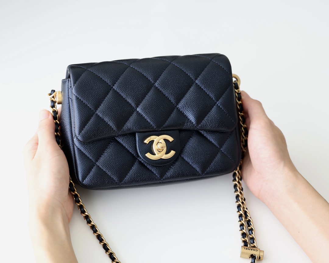 T&uacute;i X&aacute;ch Chanel Flap M&agrave;u Đen AS2855