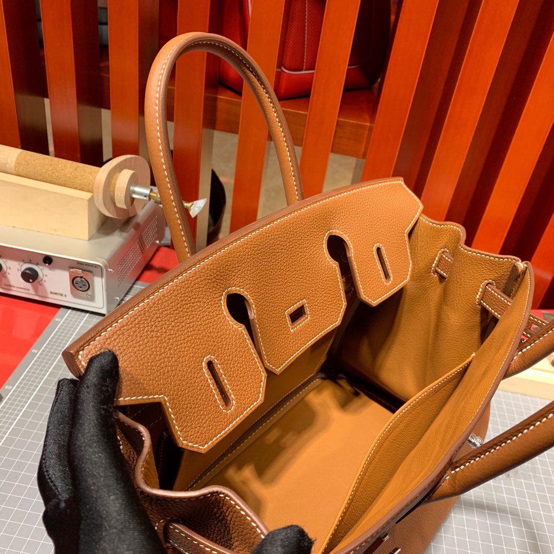 Túi xách hermes birkin  màu nâu