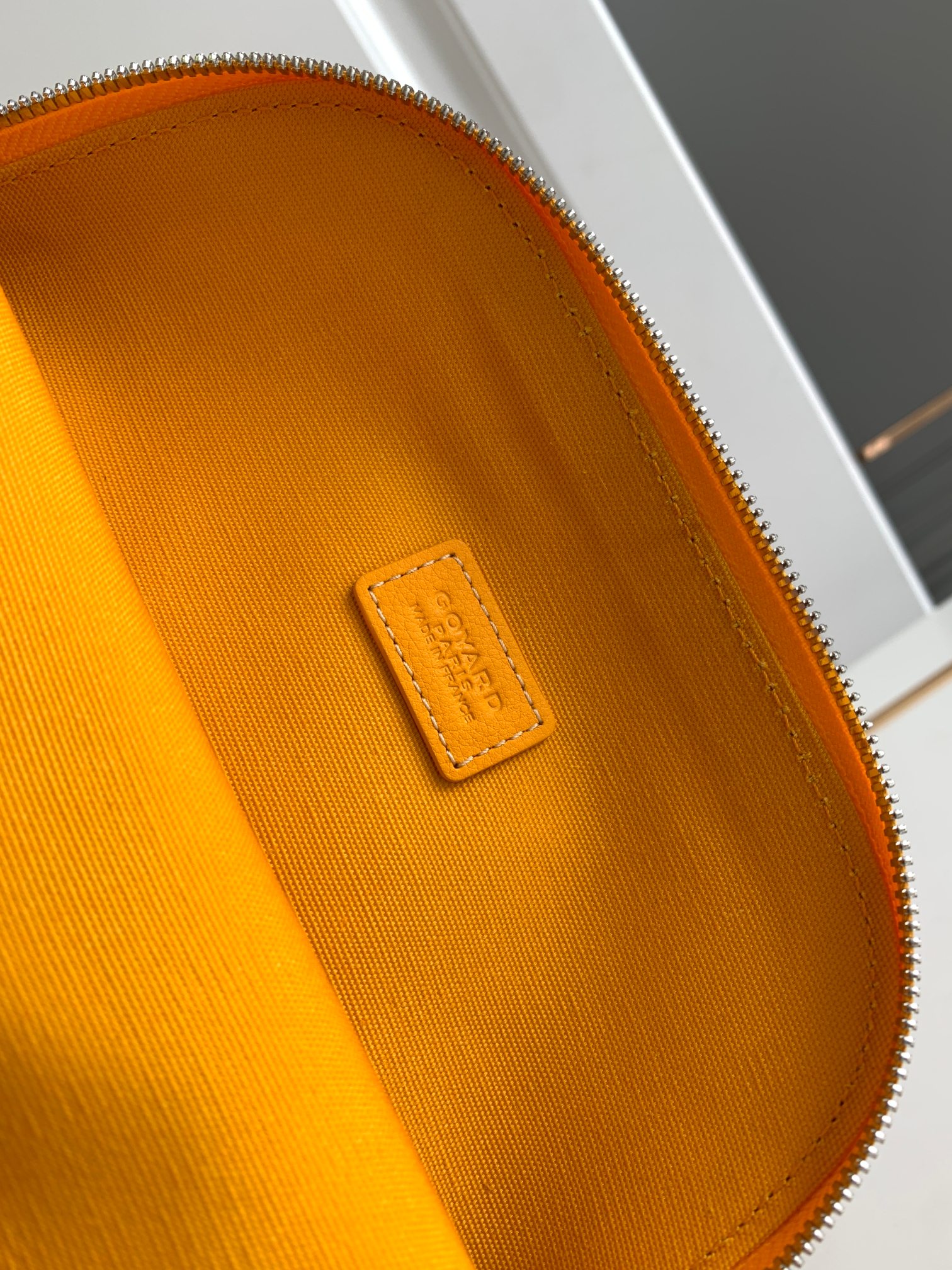 Goyard Vendome Pouch 8813 (yellow)