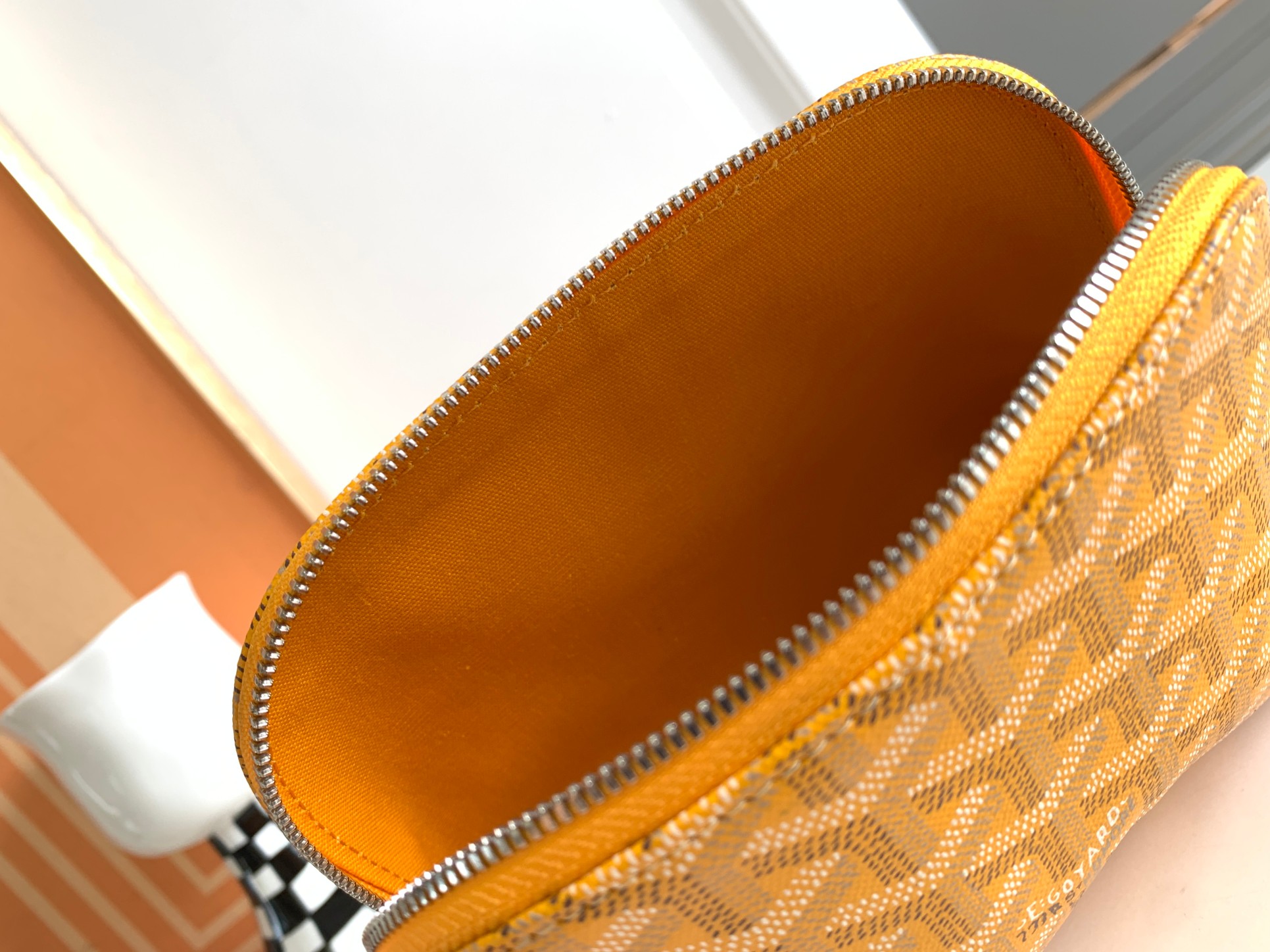 goyard Vendome Pouch 8813 (yellow)