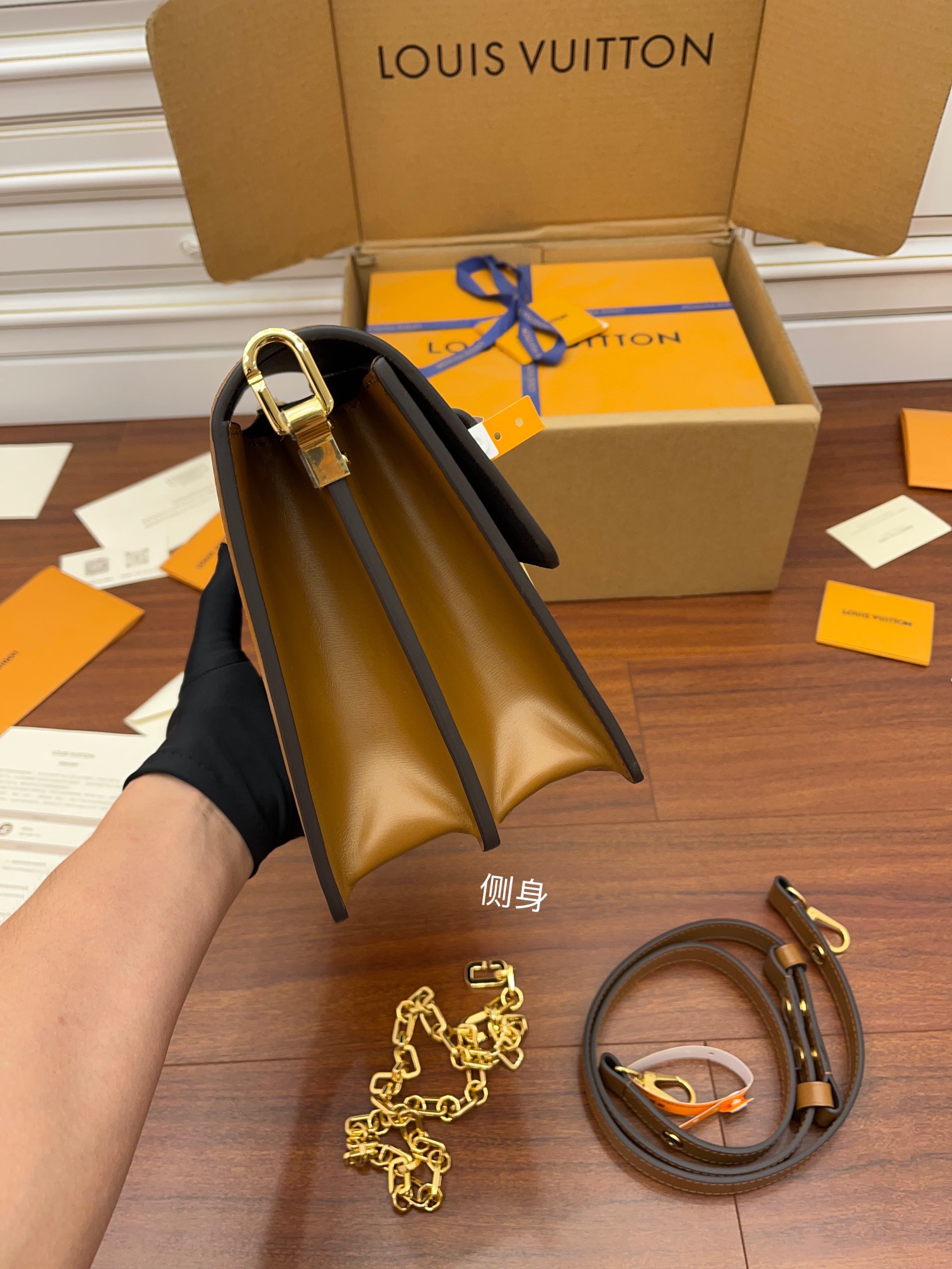 T&uacute;i X&aacute;ch Nữ Louis Vuitton LV Dauphine MM Monogram M45958 M&agrave;u N&acirc;u