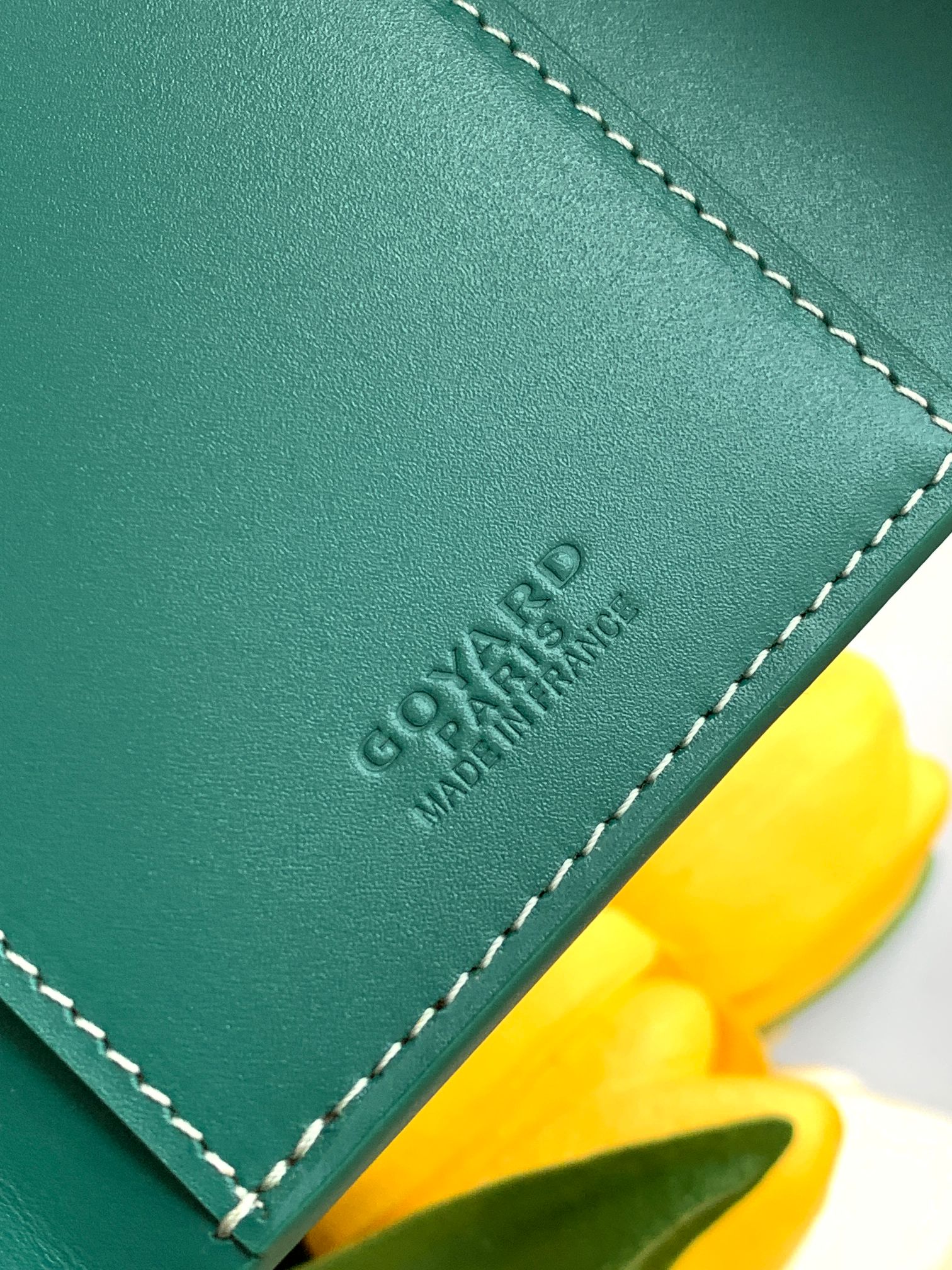 V&iacute; Goyard Saint Gabriel 8513 M&agrave;u Xanh L&aacute; 