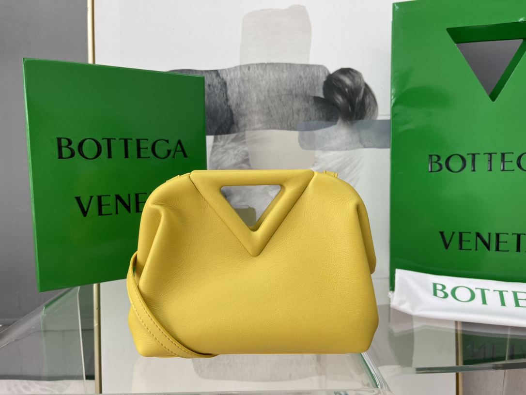 Bottega Veneta Poin Màu Vàng