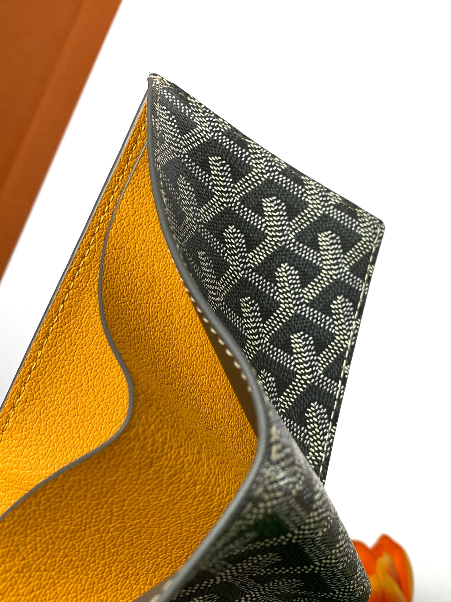 Ví Goyard Victorine 8507 Màu Xám