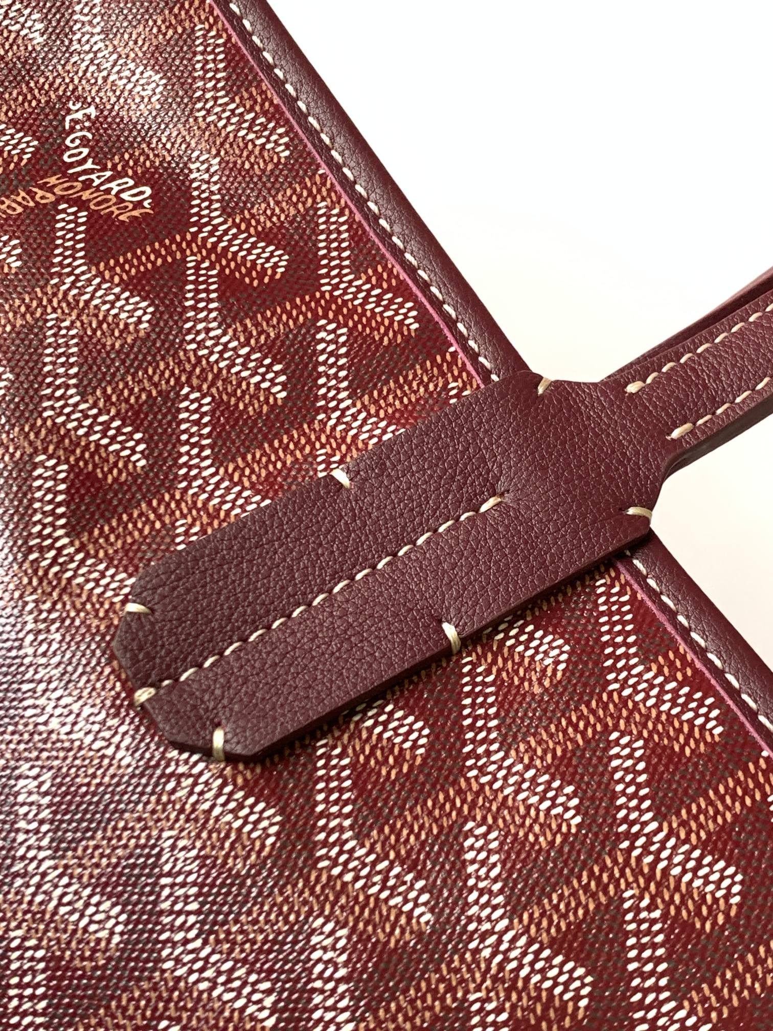 Túi xách Goyard 8022850 màu đỏ đô