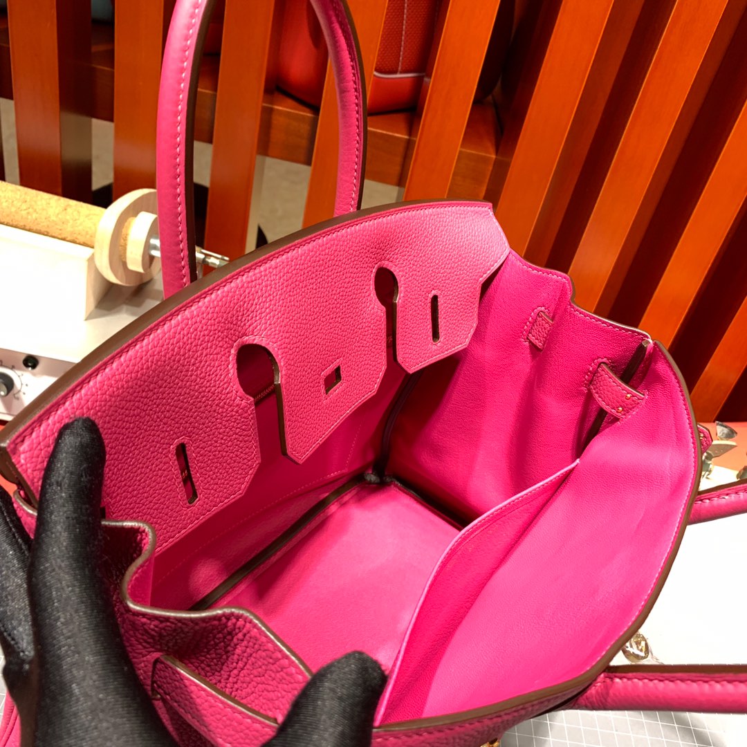 Túi xách hermes birkin  màu hồng