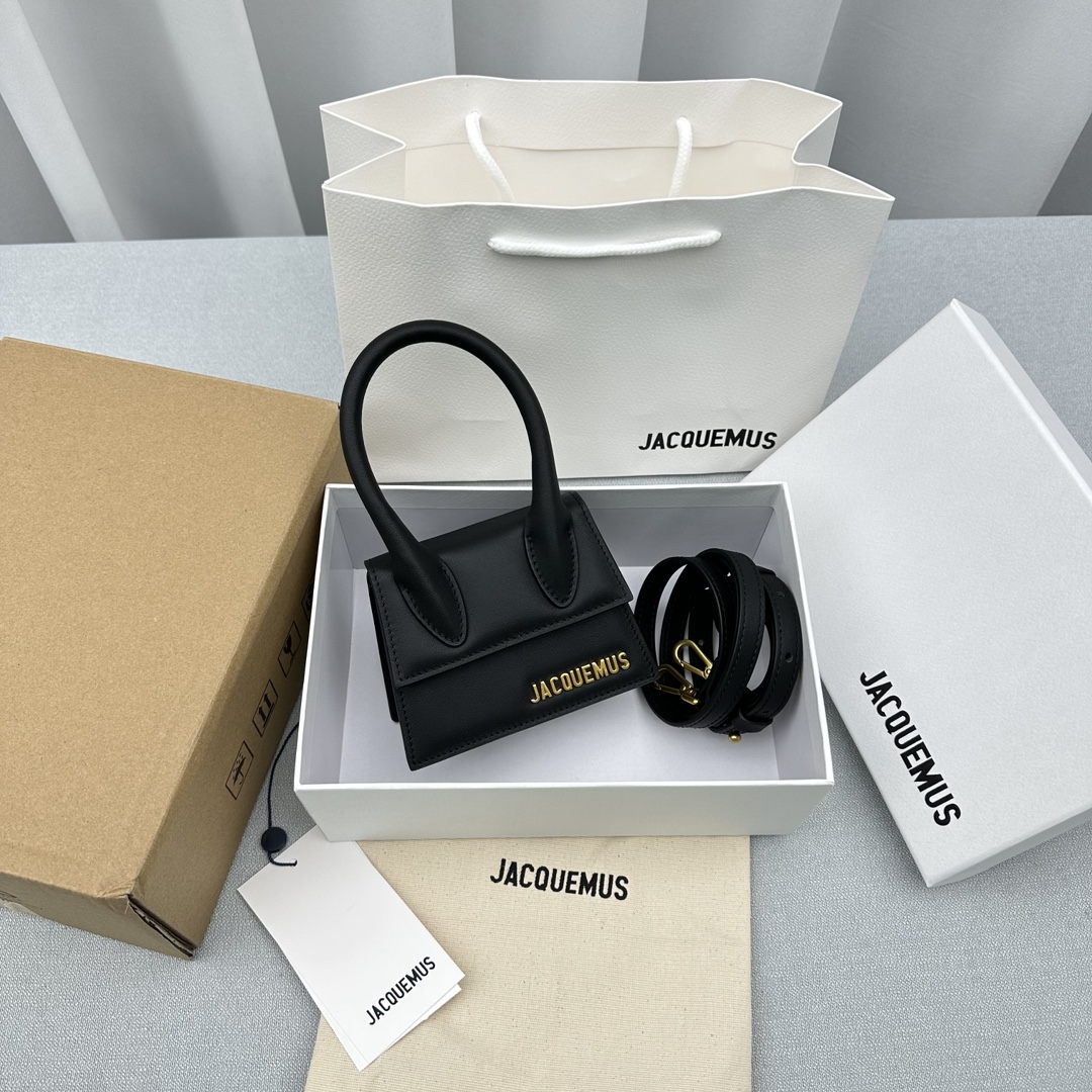 Túi Xách Mini Jacquemus P98846 Màu Đen