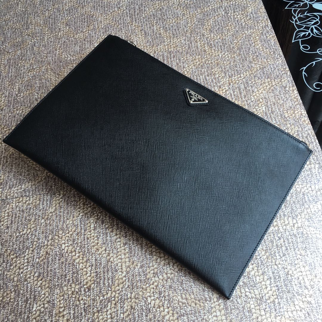 Túi nam PRADA 2NG001 màu đen