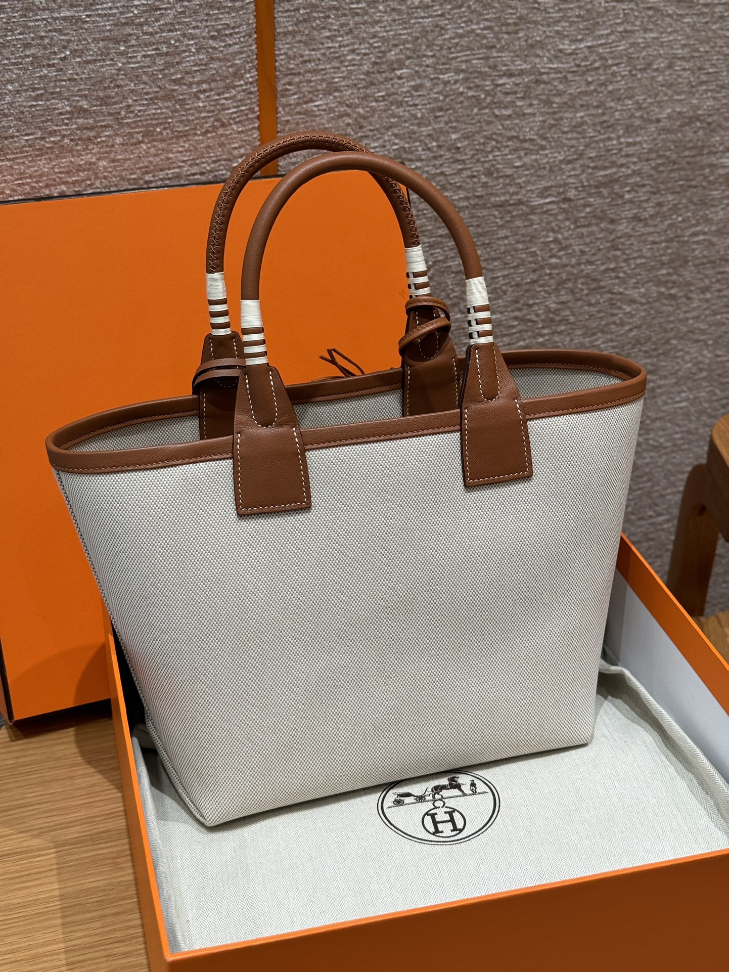 Túi xách hermes Steeple  màu trắng