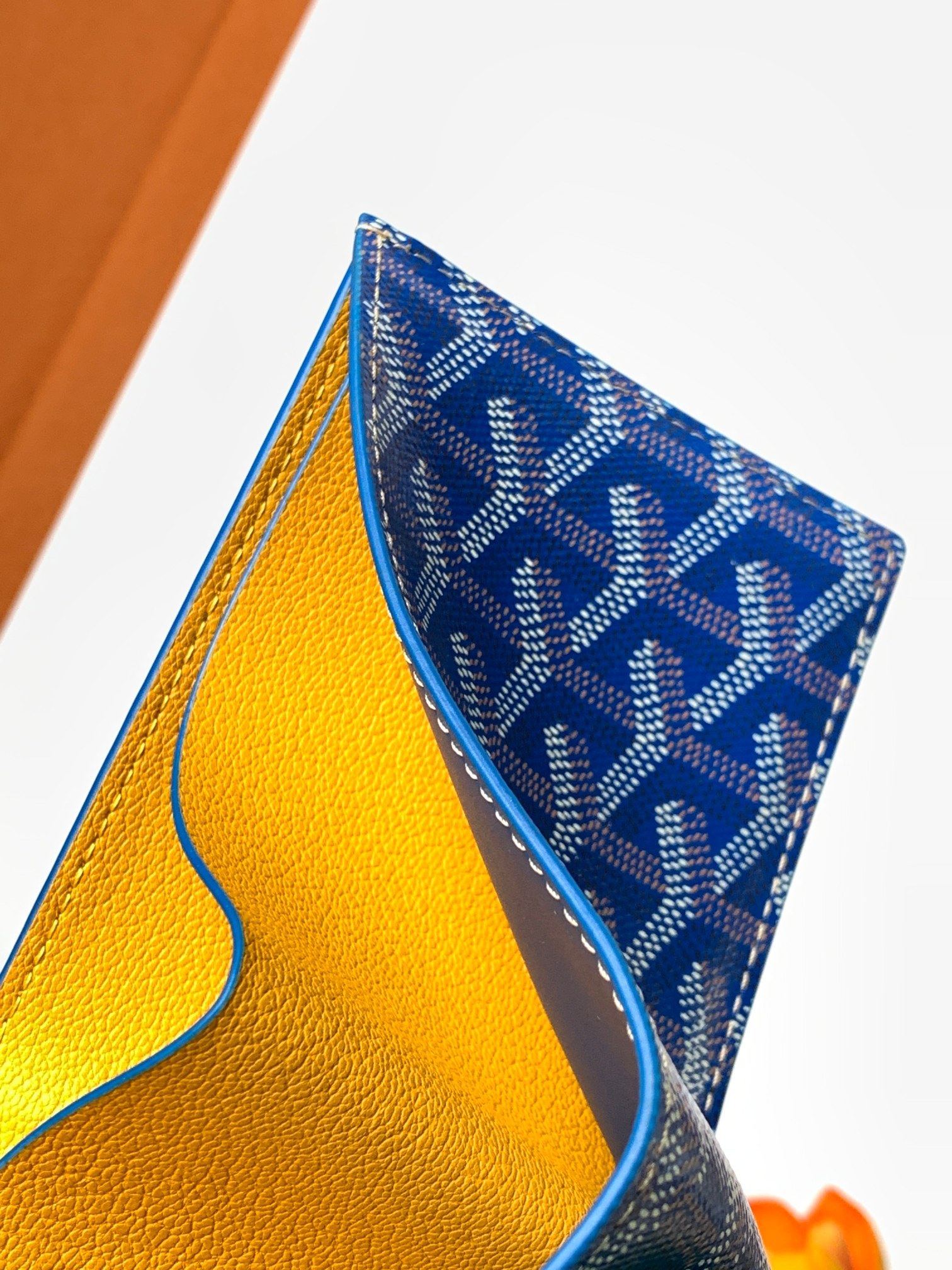 Ví Goyard Victorine  8507 Màu Xanh Dương