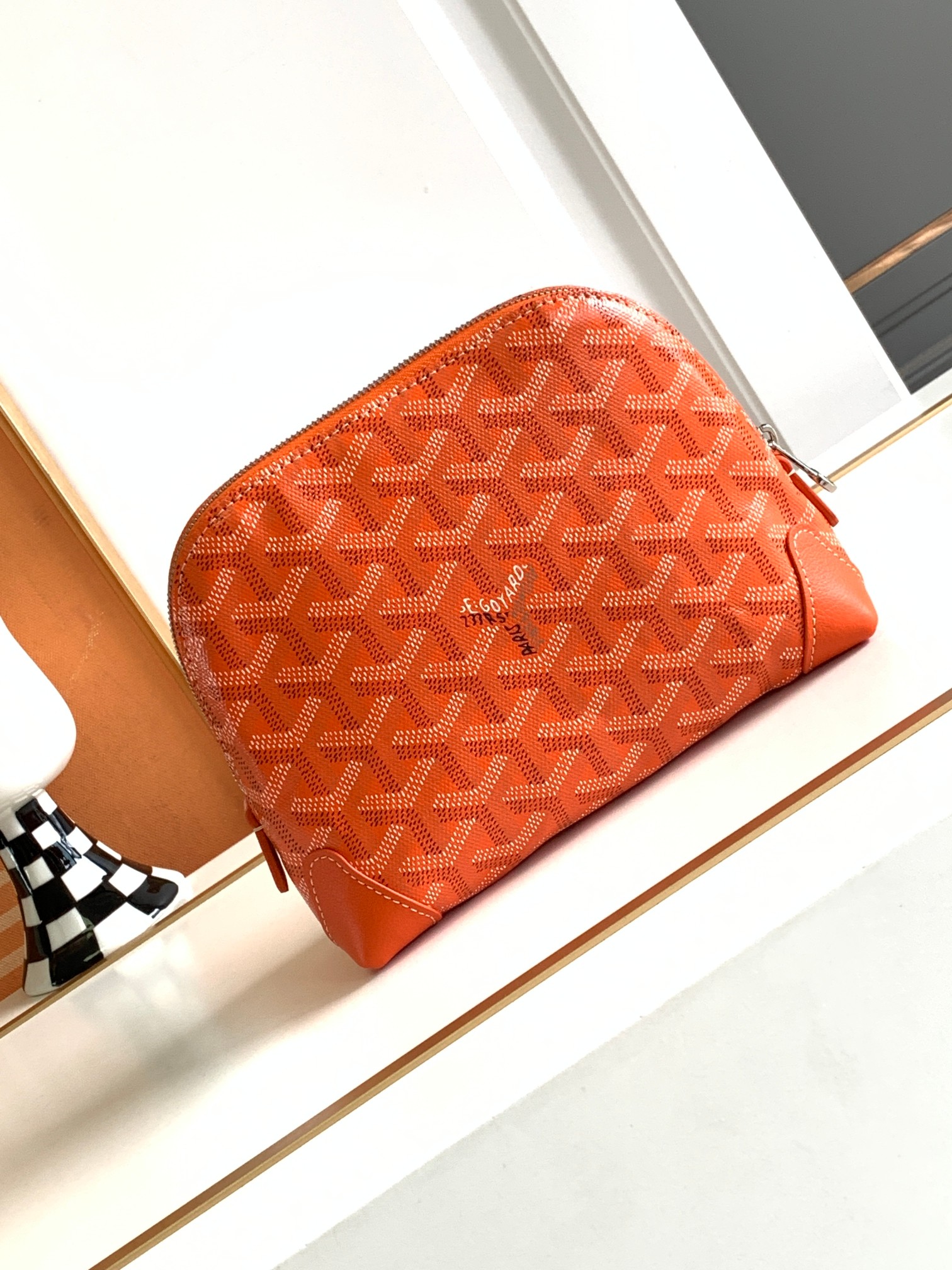 Goyard Vendome Pouch 8813 (orange)