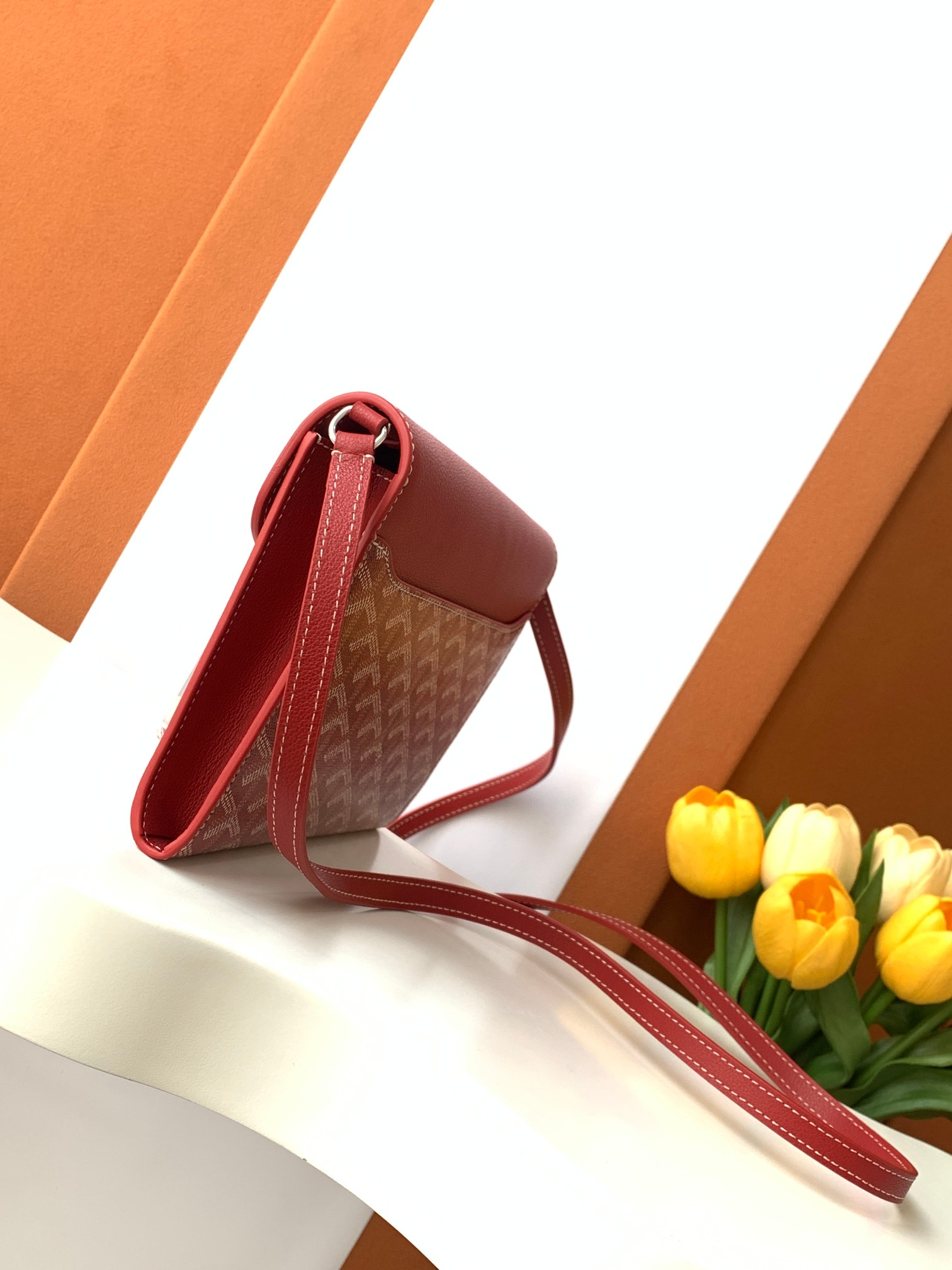Goyard  Chypre Pouch-Wallet  8218 (red)
