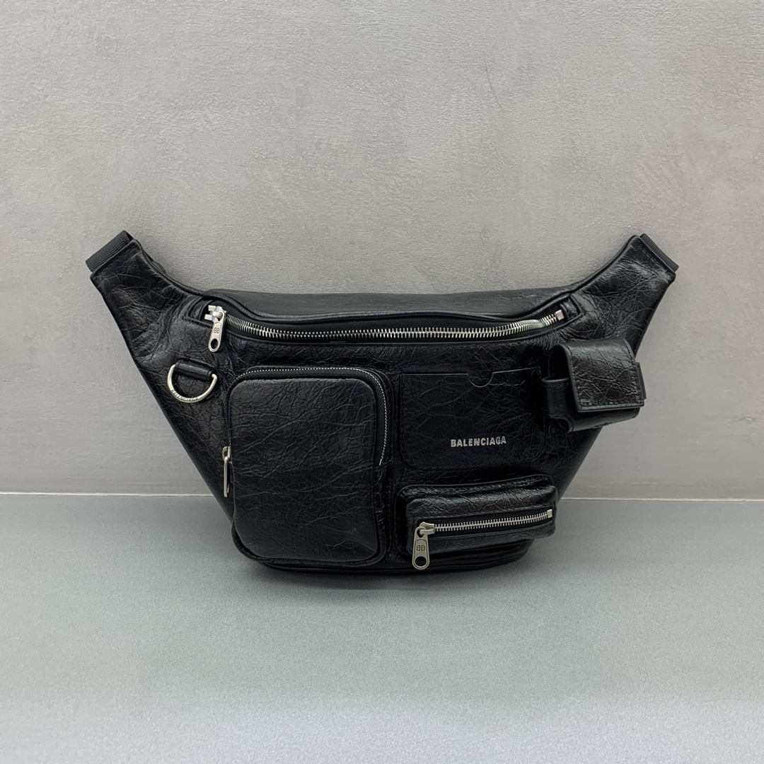 TÚI ĐEO CHÉO BALENCIAGA 703143950 MÀU ĐEN