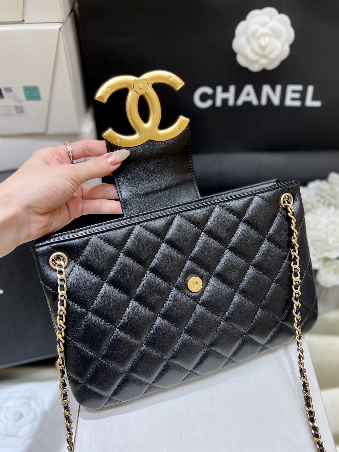 T&uacute;i X&aacute;ch Chanel AS4603 M&agrave;u Đen 