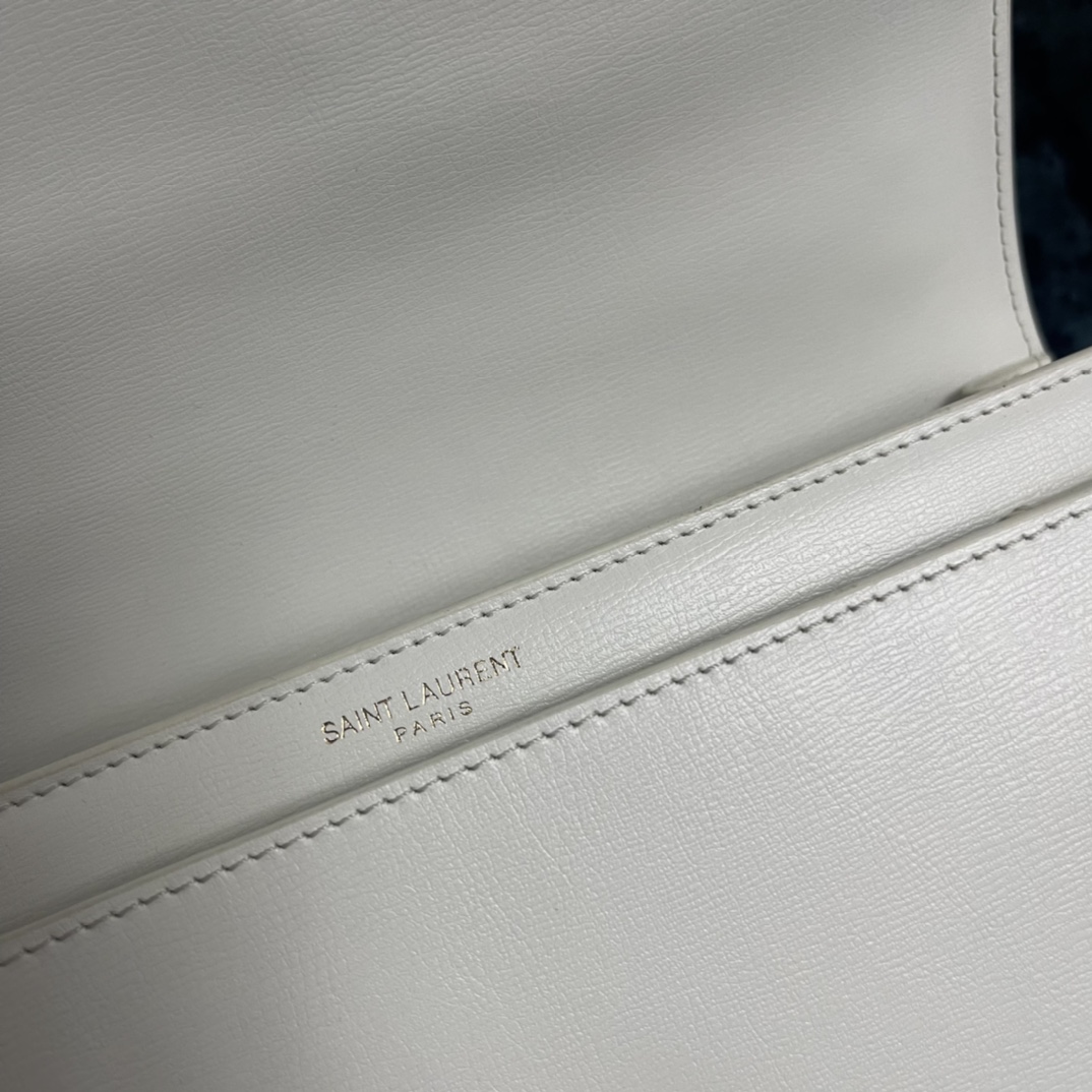 T&uacute;i X&aacute;ch YSL SUNSET 442906 M&agrave;u Trắng