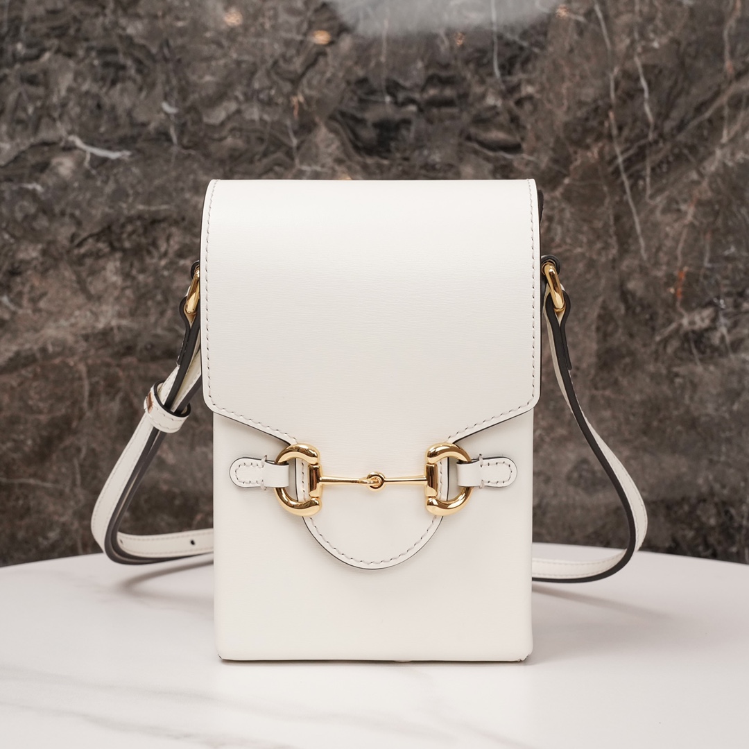 Túi Mini sac Gucci 1955 détail Mors  625615 Màu Trắng