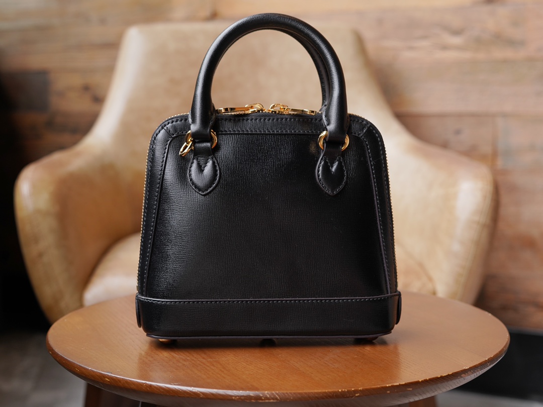 Túi Xách Nữ Mini Gucci Horsebit 1955 640716 Màu Đen