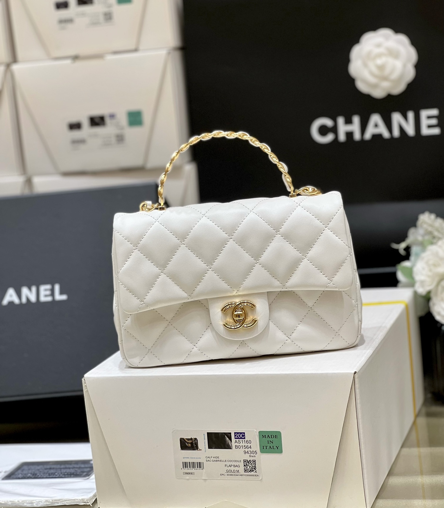 T&uacute;i X&aacute;ch Chanel AP4023 M&agrave;u Trắng