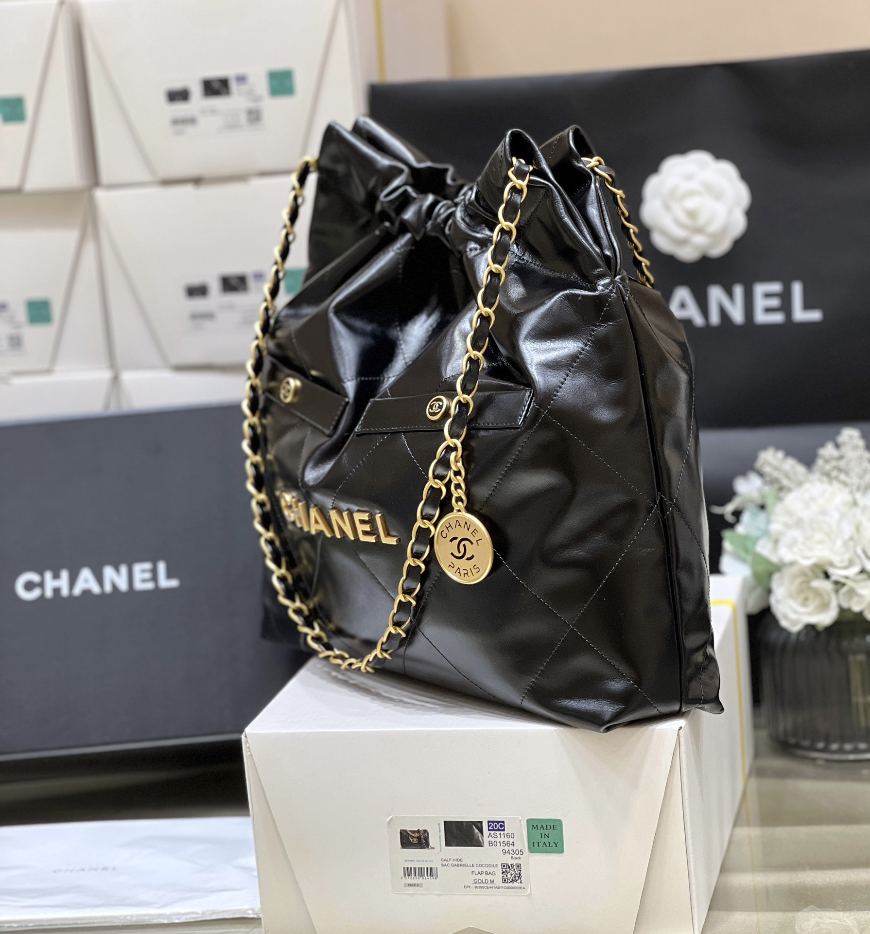 T&uacute;i X&aacute;ch Nữ Chanel AS3261 M&agrave;u Đen