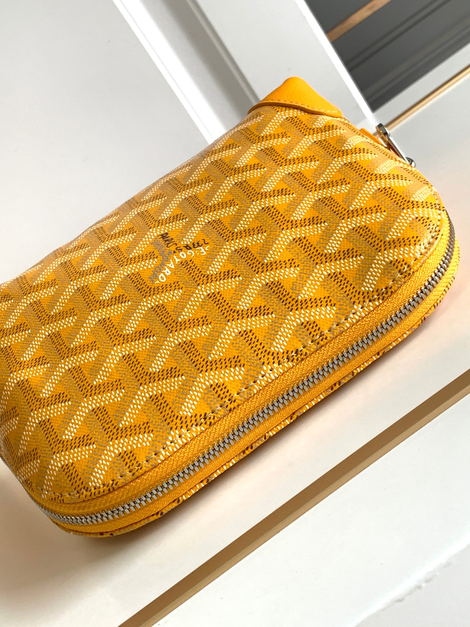 Goyard Vendome Pouch 8813 (yellow)