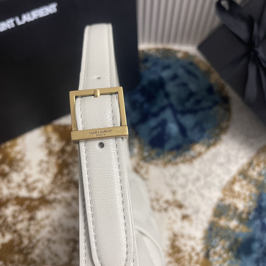 T&uacute;i X&aacute;ch YSL LE57 698567 M&agrave;u Trắng