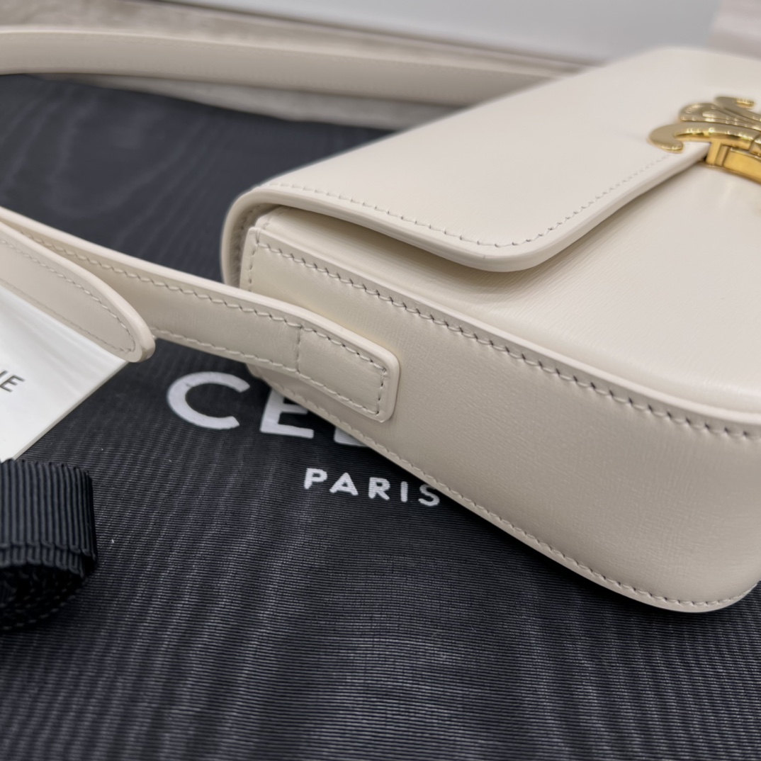 T&uacute;i X&aacute;ch Celine Nữ Claude 194143 M&agrave;u Trắng 