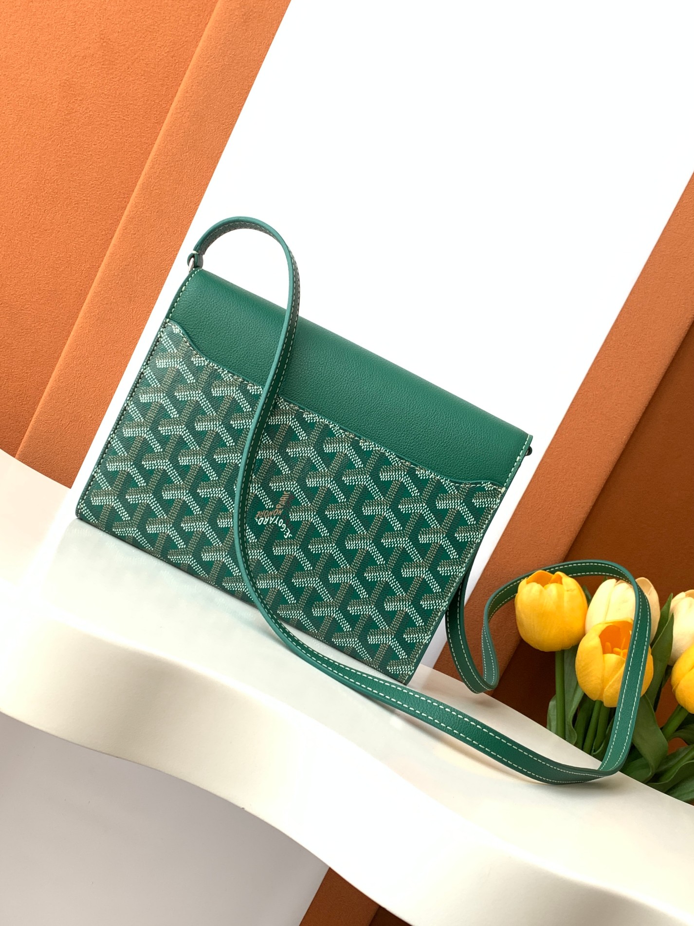 Goyard  Chypre Pouch-Wallet  8218 (rgreen)