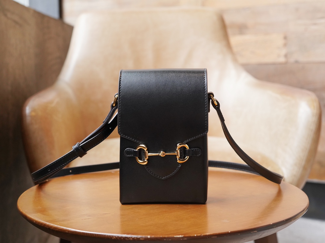 Túi Mini sac Gucci 1955 détail Mors  625615 Màu Đen