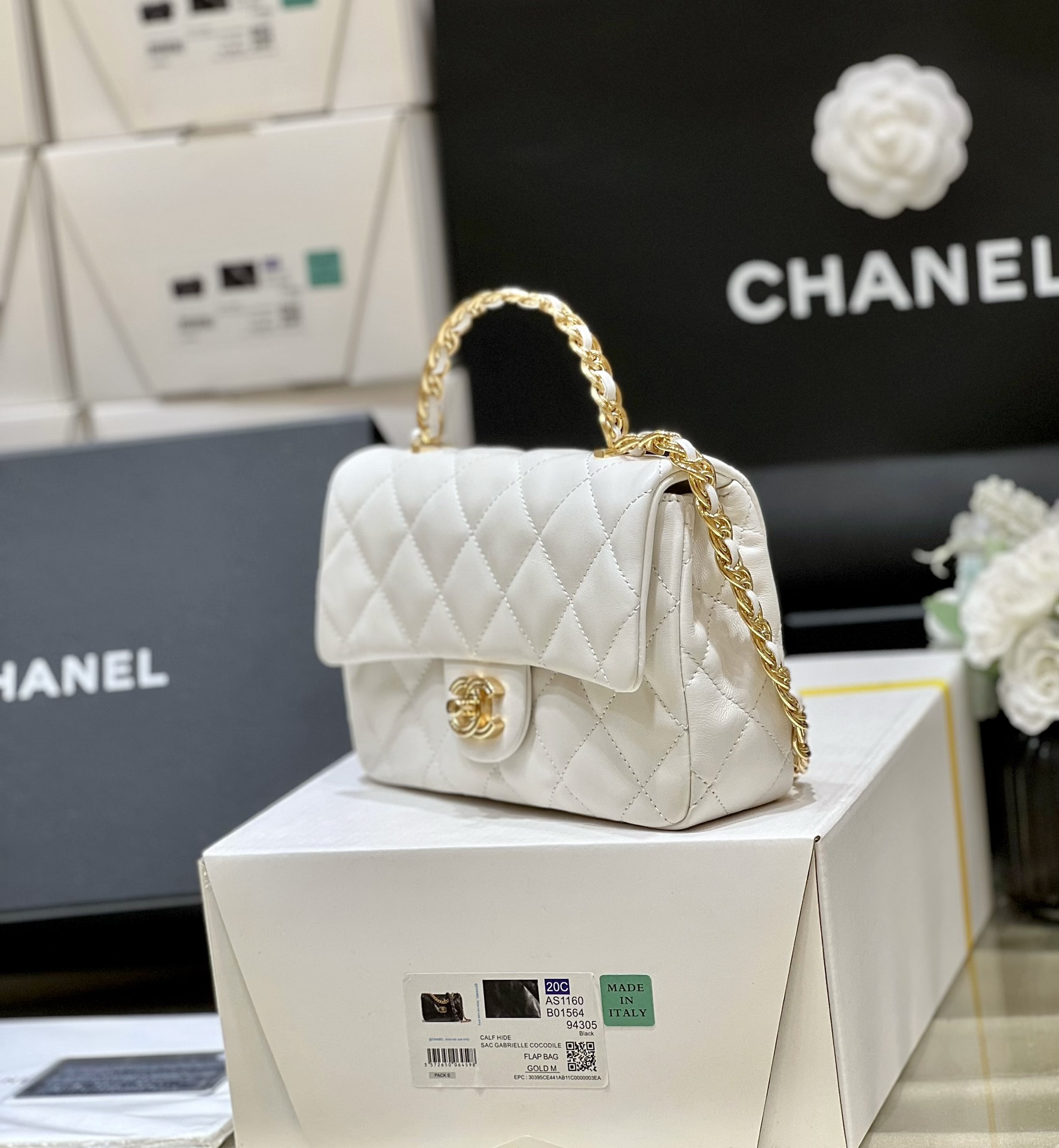 T&uacute;i X&aacute;ch Chanel AP4023 M&agrave;u Trắng