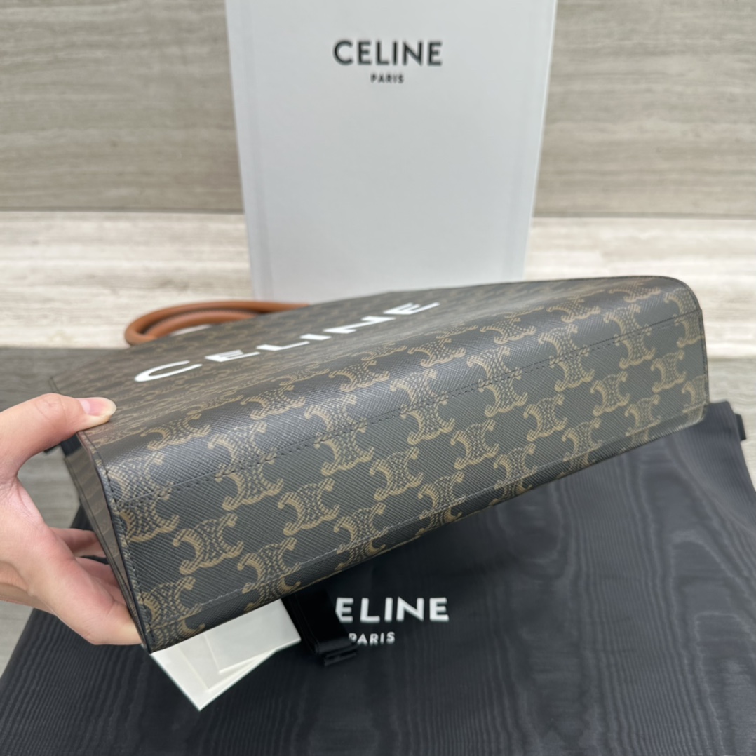 T&uacute;i Celine Nữ Cabas 191542 Logo Celine