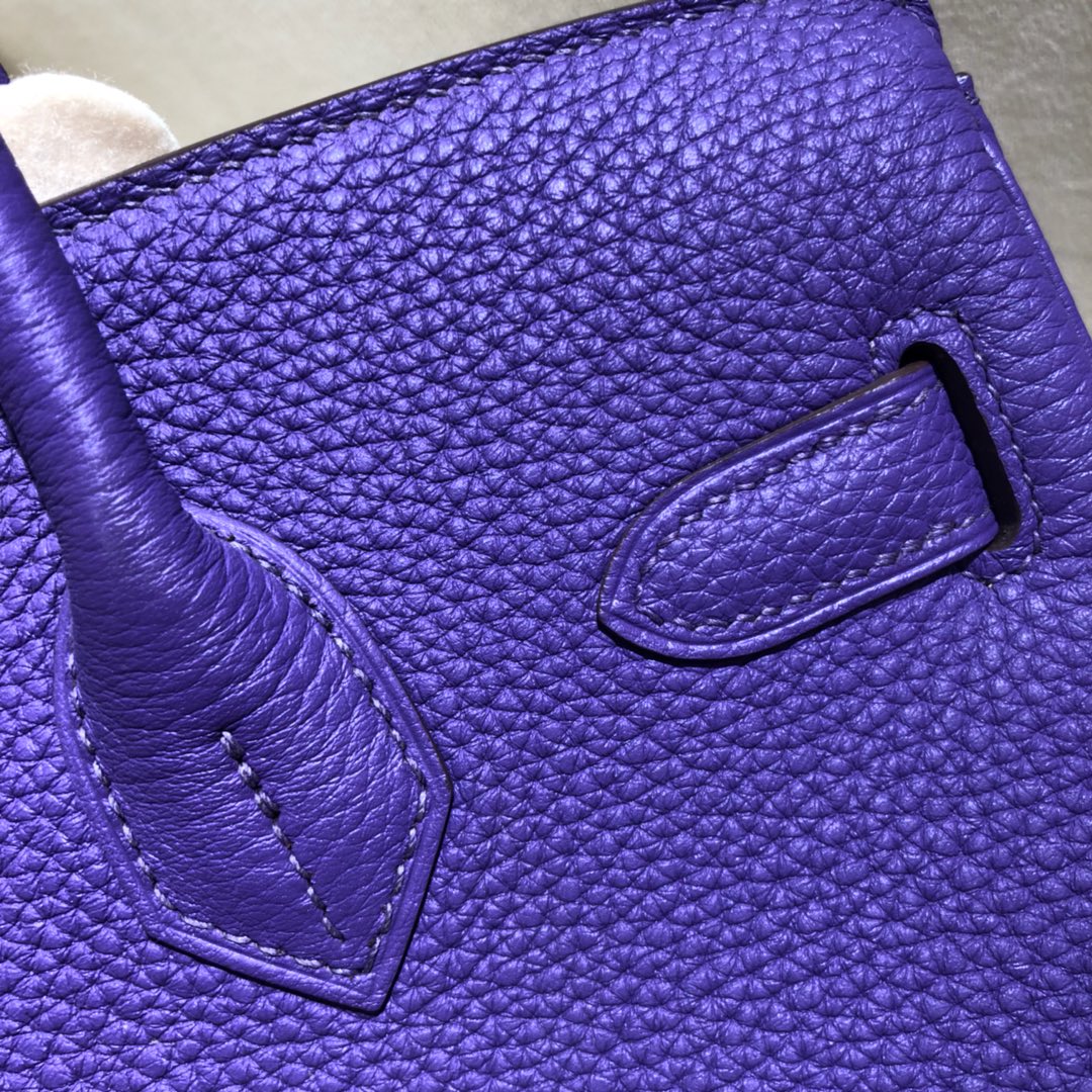 Túi xách hermes birkin  màu tím