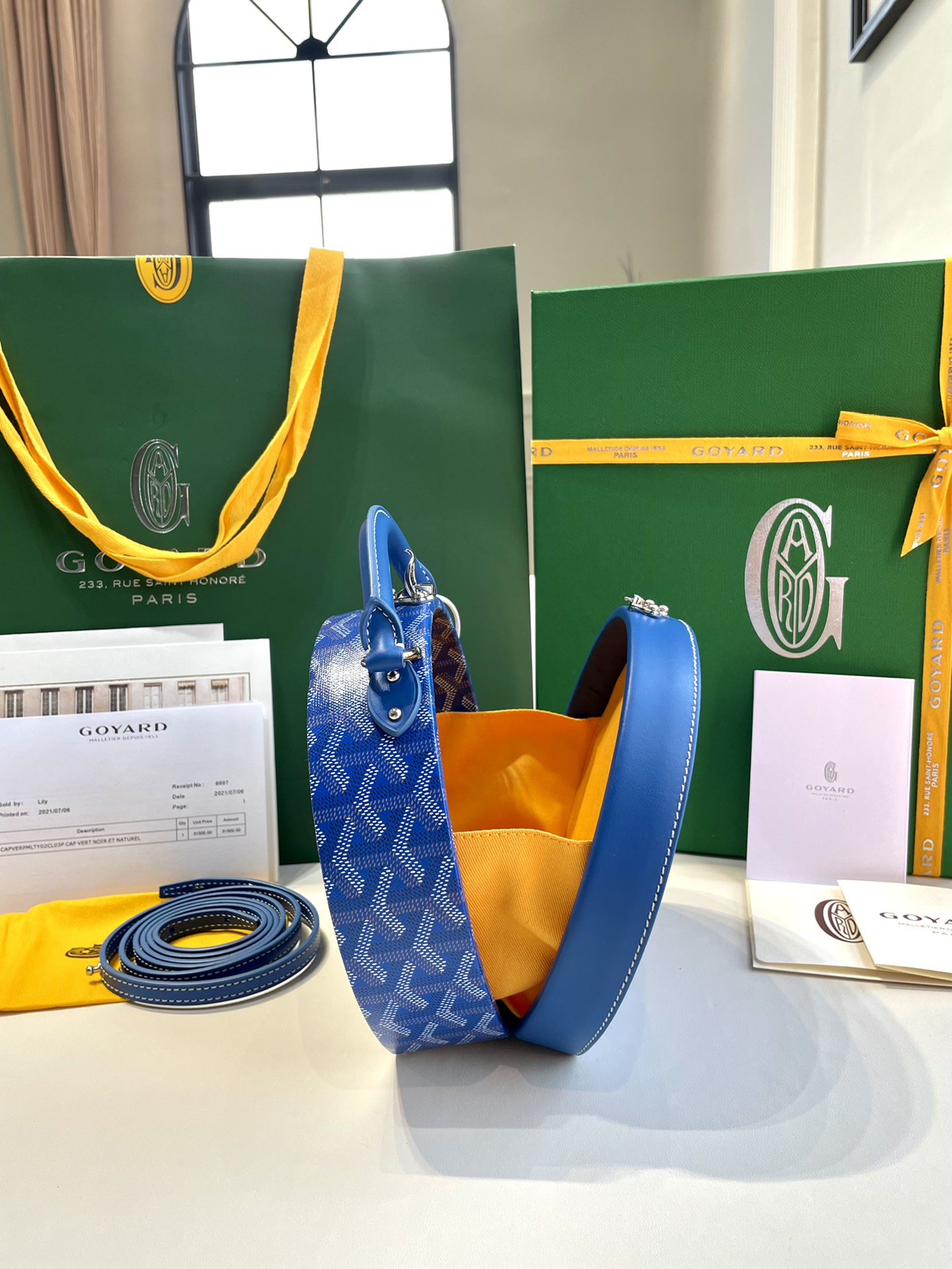 Goyard Alto 8115 (blue)