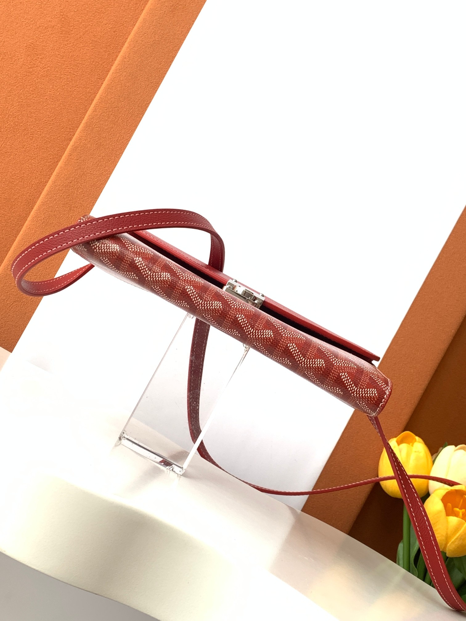 GoyardChypre Pouch-Wallet8218 (red)