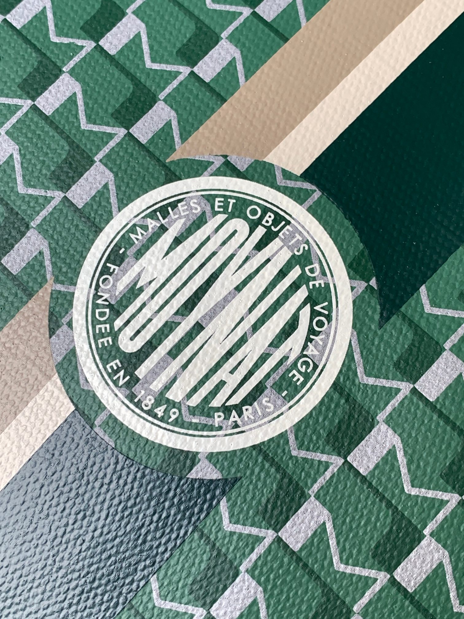 goyard  MOYNAT Canvas 1920 (green)