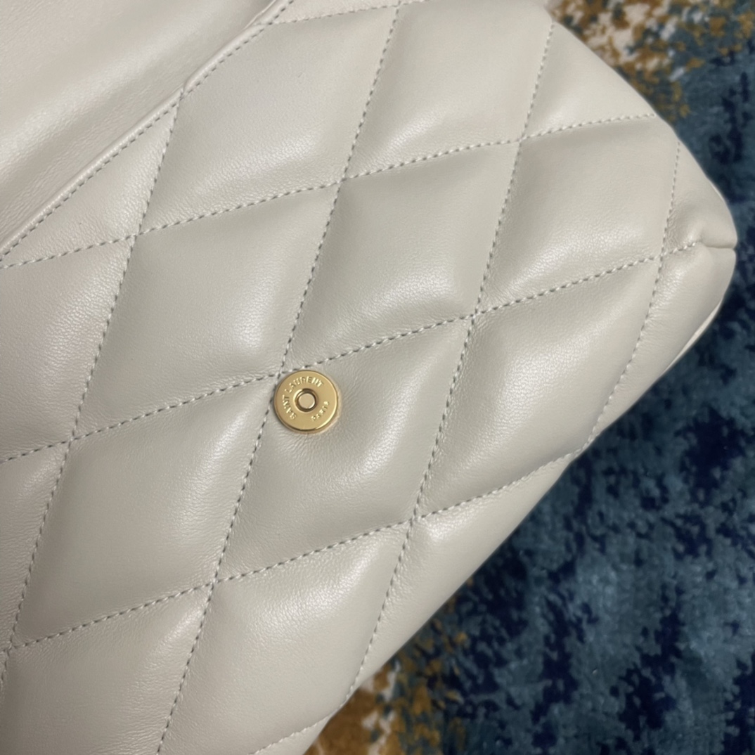 T&uacute;i X&aacute;ch YSL LE57 698567 M&agrave;u Trắng