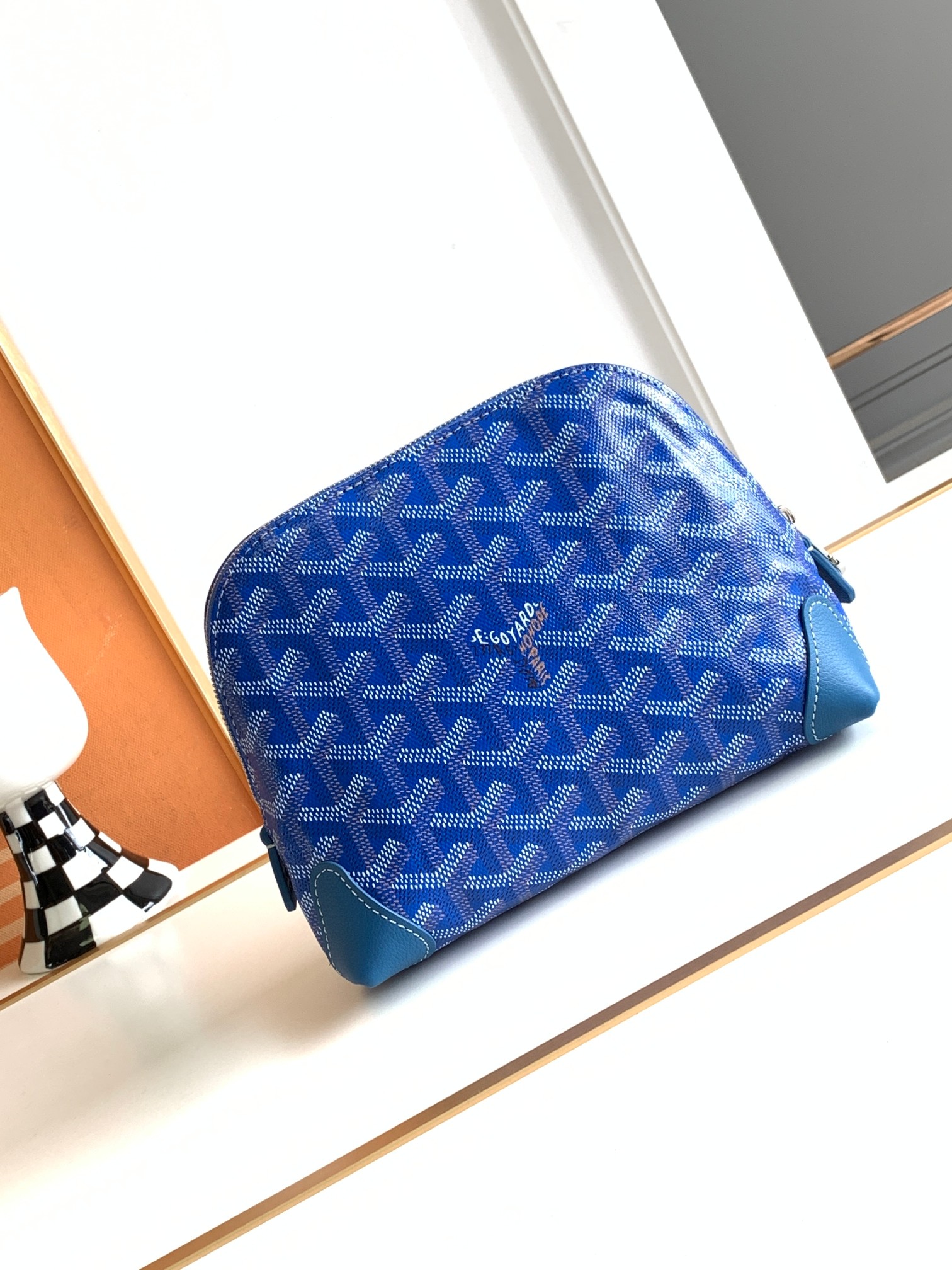 Goyard Vendome Pouch 8813 (blue)