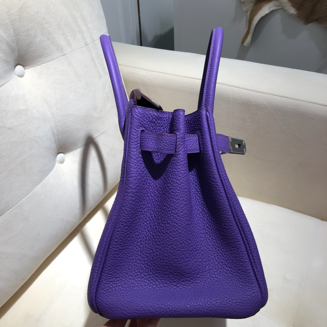 Túi xách hermes birkin  màu tím
