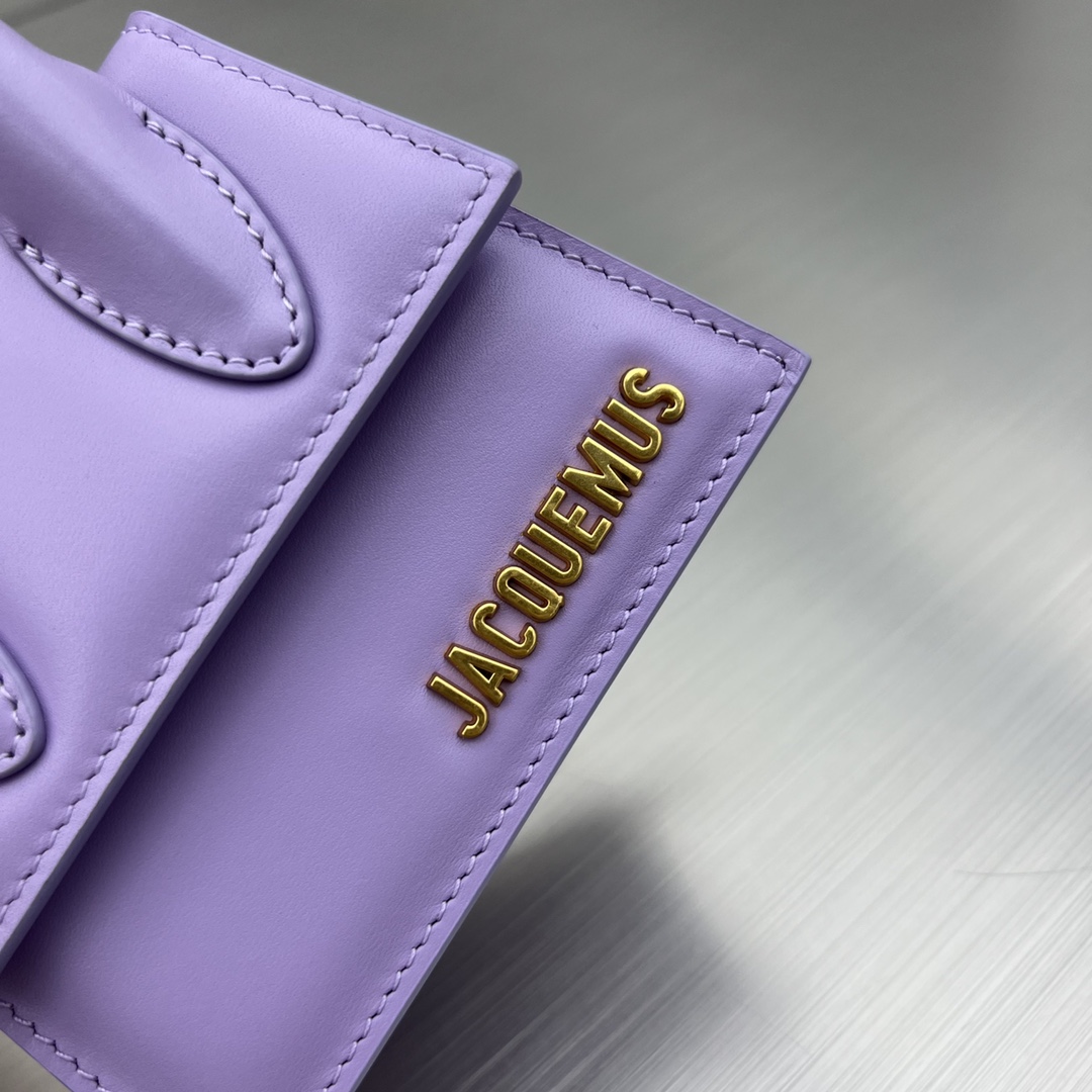 Túi Xách Mini Jacquemus P98846 Màu Tím