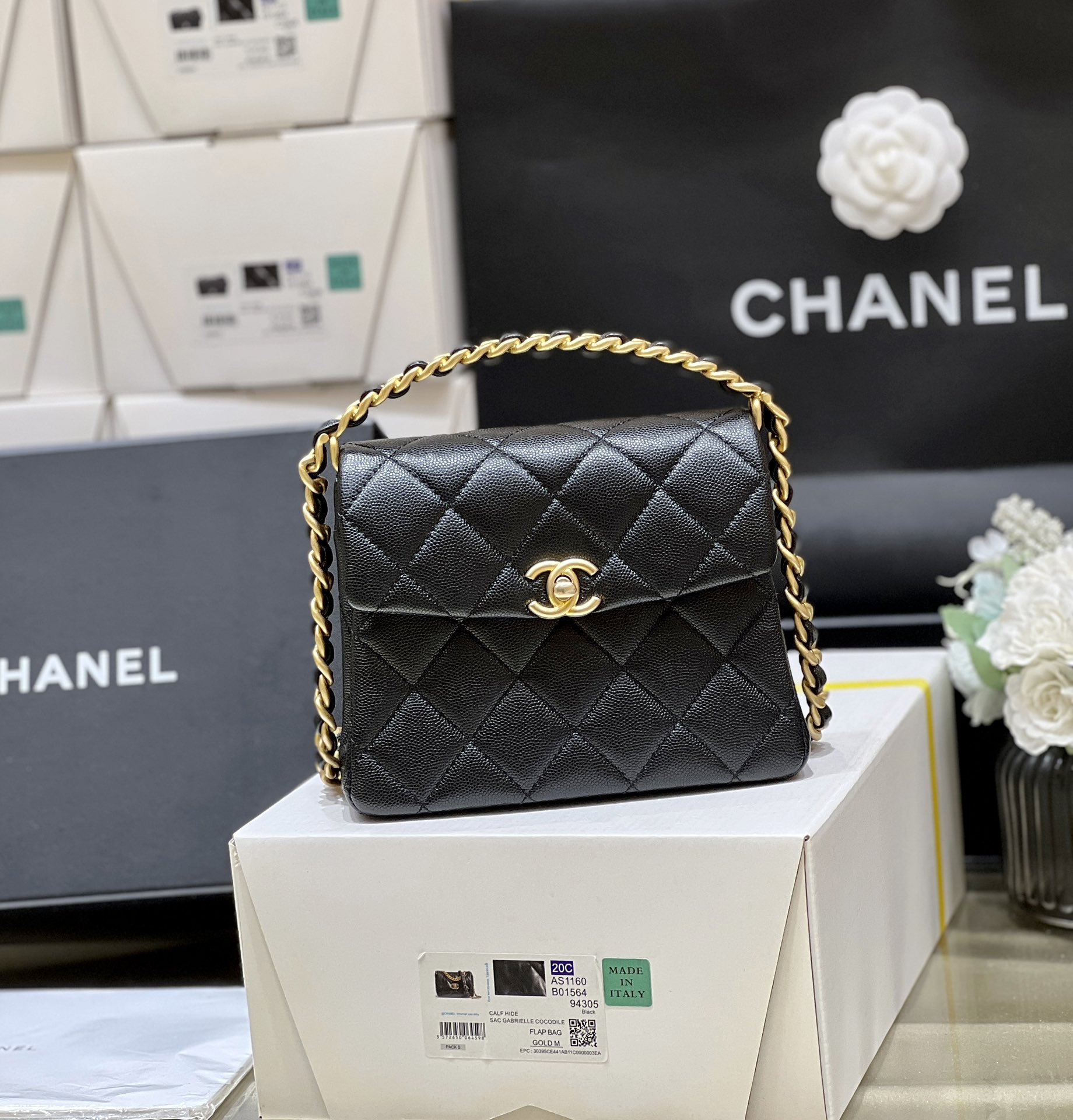 T&uacute;i X&aacute;ch Chanel AP4472 M&agrave;u Đen 