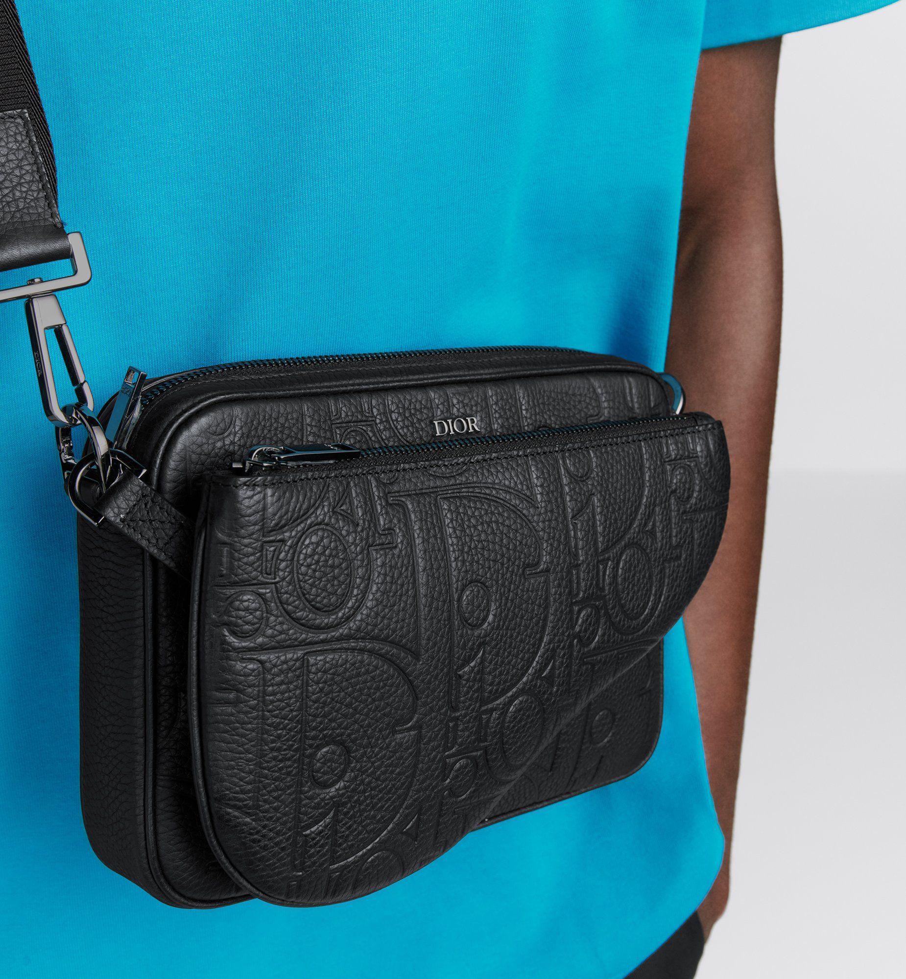 Túi xách Dior nam 9264 màu đen