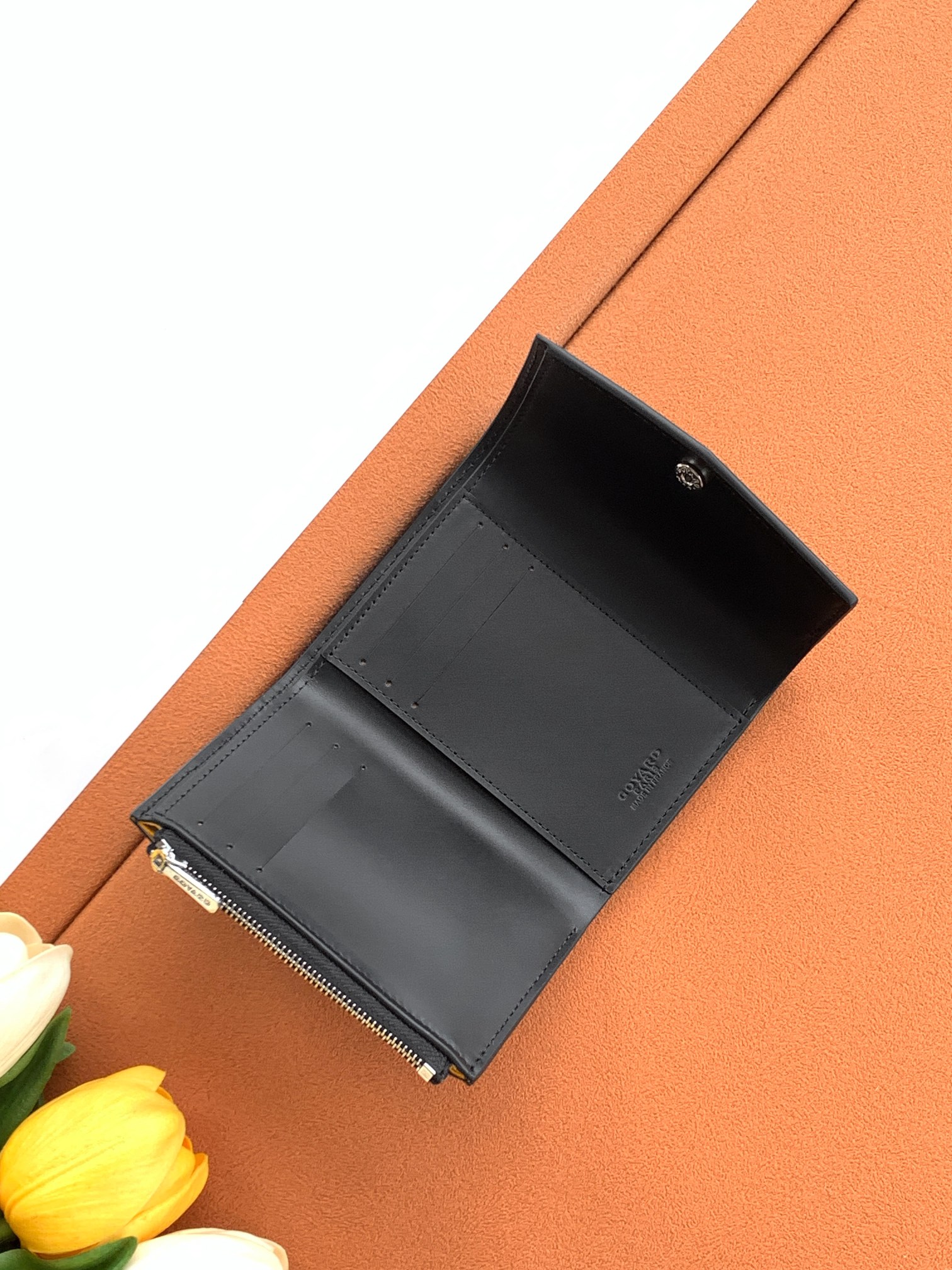 Ví Goyard Saint Gabriel 8513 Màu Đen