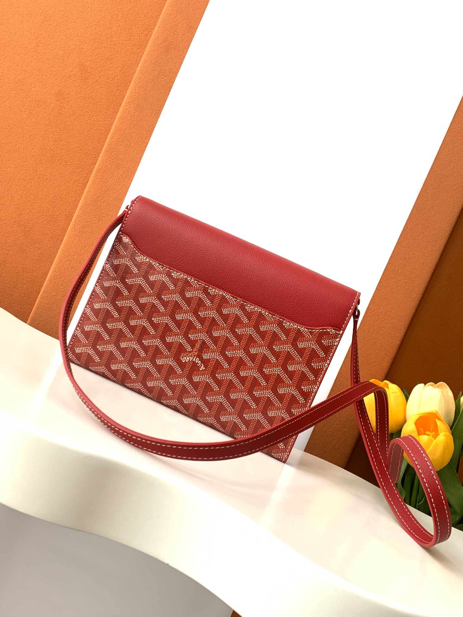 Goyard  Chypre Pouch-Wallet  8218 (red)