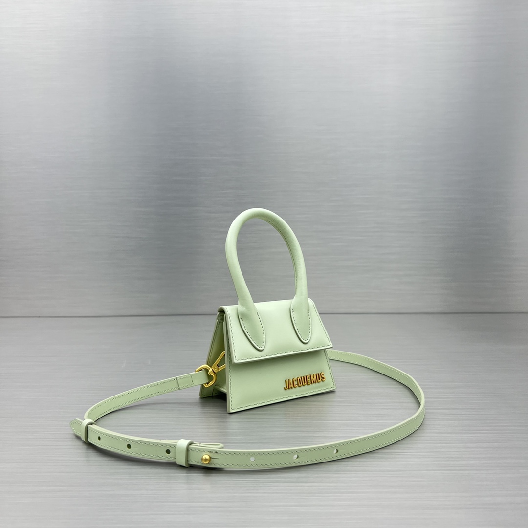 Túi Xách Mini Jacquemus P98846 Màu Xanh Cốm